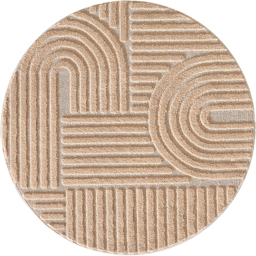 Világos rózsaszín kerek szőnyeg ø 80 cm Art 1121 – Ayyildiz Carpets