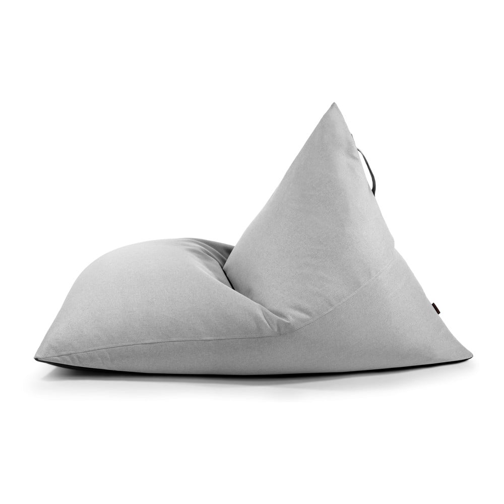 Világosszürke babzsákfotel Razz – SLOWDOWN