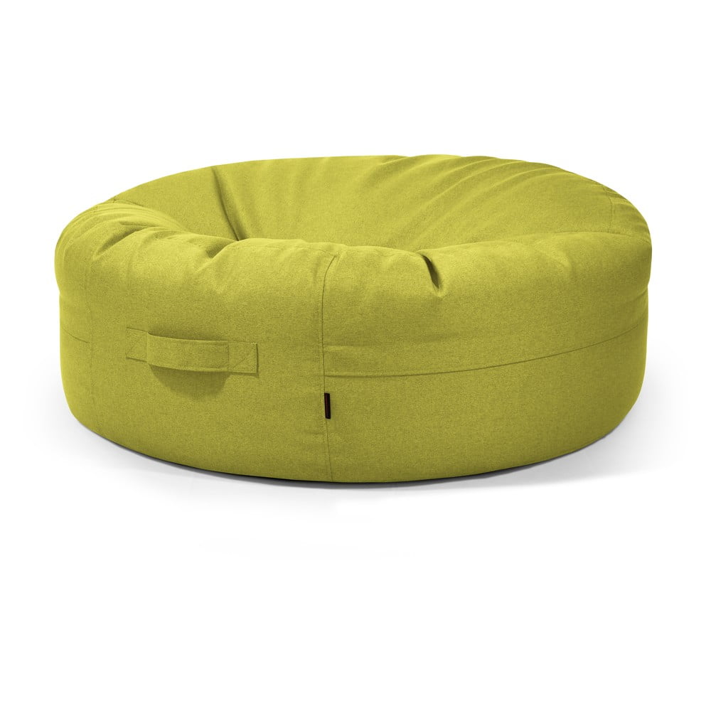 Zöld babzsákfotel Roll 135 – SLOWDOWN