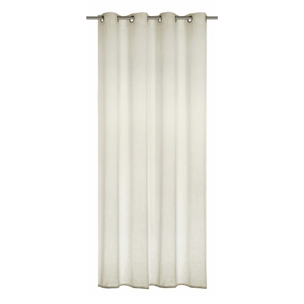 Bézs függöny 140x245 cm Struktura Uni – Sehlbach