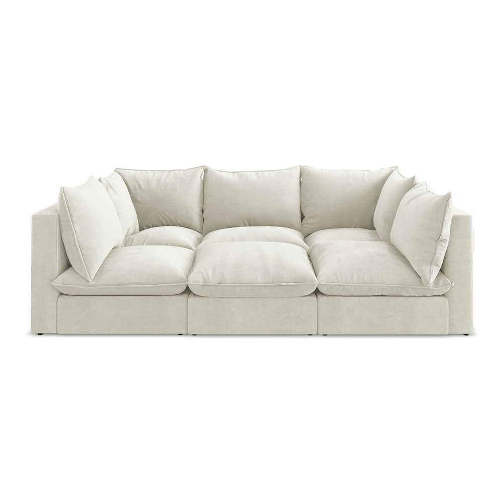 Bézs kanapé 255 cm Manao – Makamii