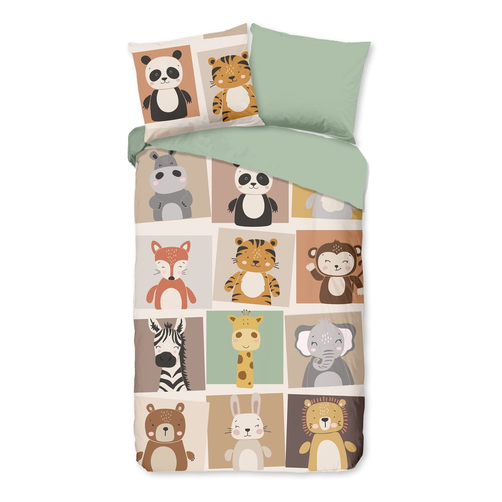 Egyszemélyes-hosszabbított mikroszálas gyerek ágyneműhuzat 140x220 cm Ranger – Good Morning