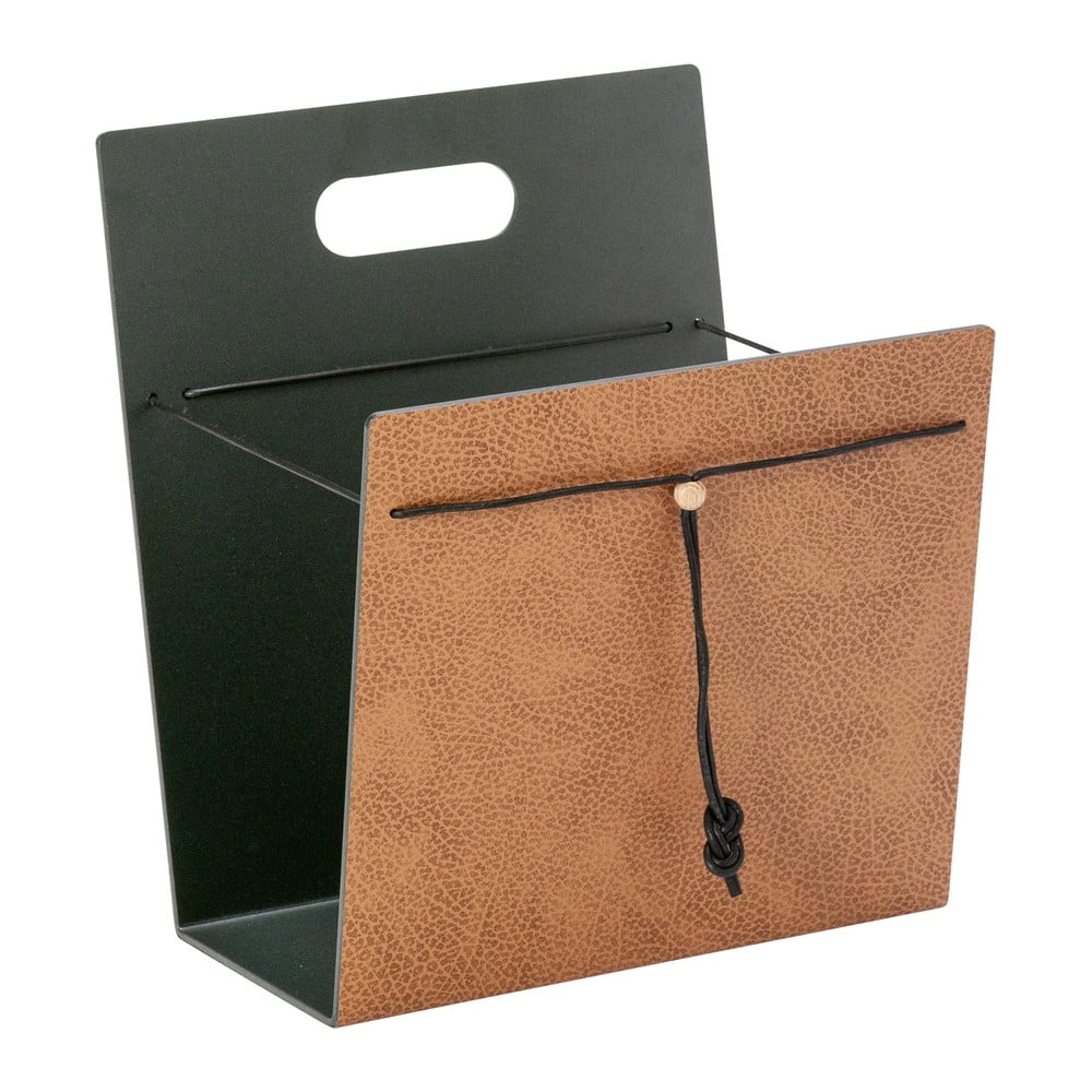 Fém-öko bőr újságtartó állvány Bull M – LIND DNA