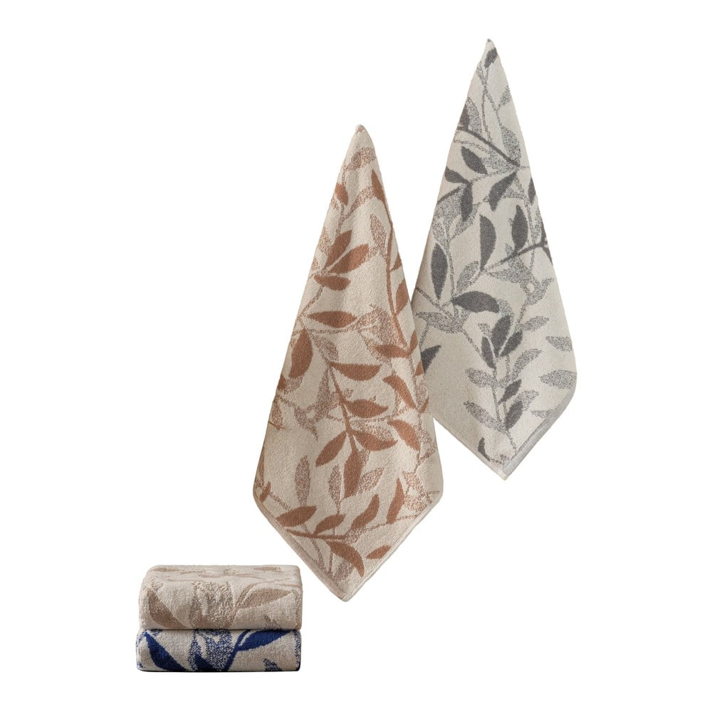 Frottír törölköző szett 4 db-os 50x90 cm Karian – Foutastic