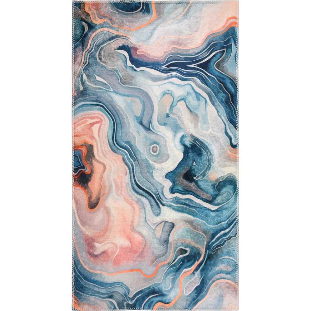 Kék-rózsaszín mosható szőnyeg 80x150 cm Colors of Joy – Vitaus