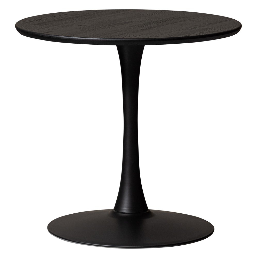 Kerek étkezőasztal tölgyfa asztallappal ø 120 cm Tablo – WOOOD