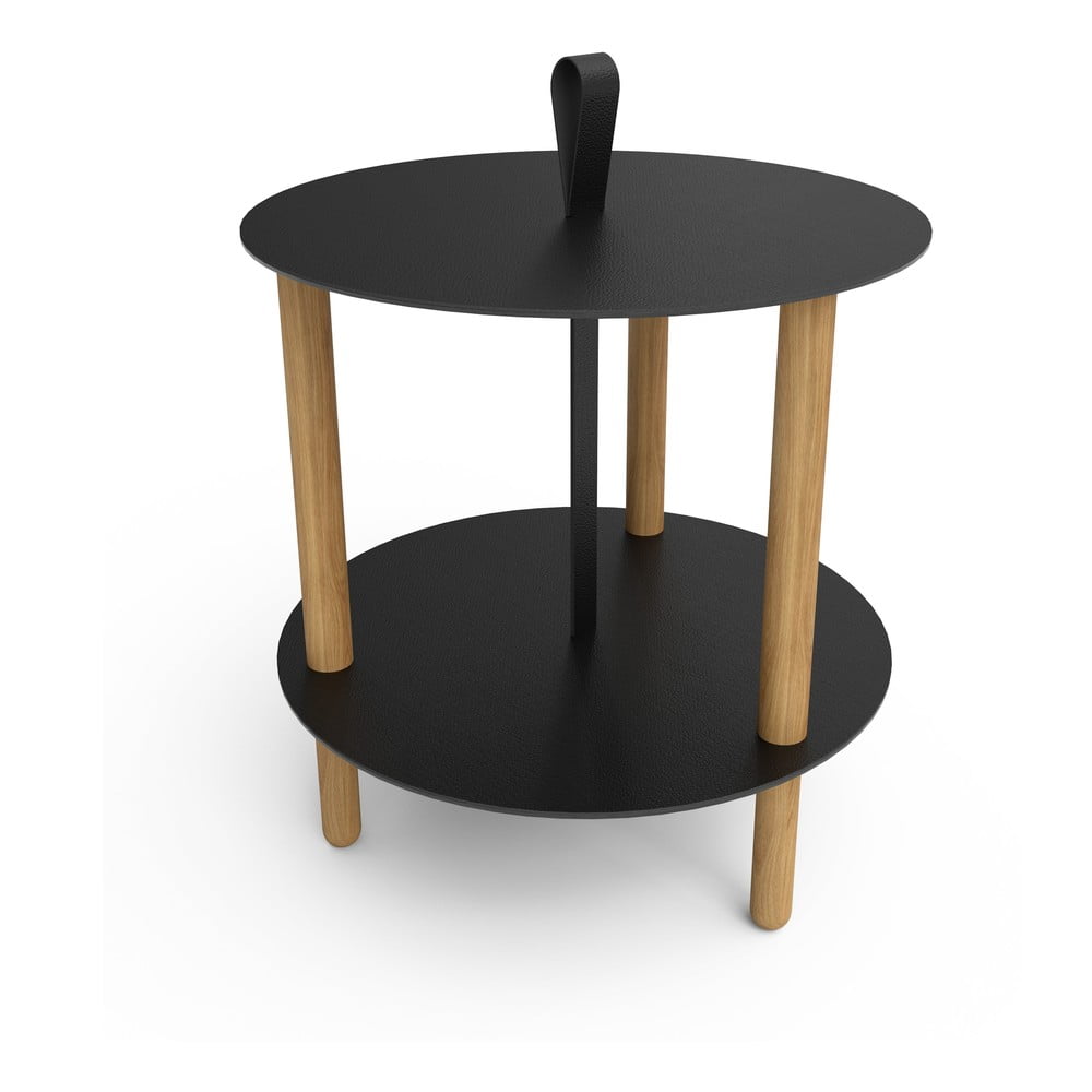 Kerek tárolóasztal ø 48 cm Strap L Bull – LIND DNA