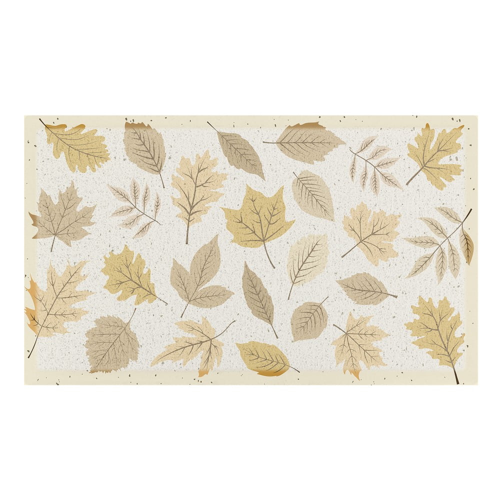 Lábtörlő 40x70 cm Autumn Neutral Leaves – Artsy Doormats