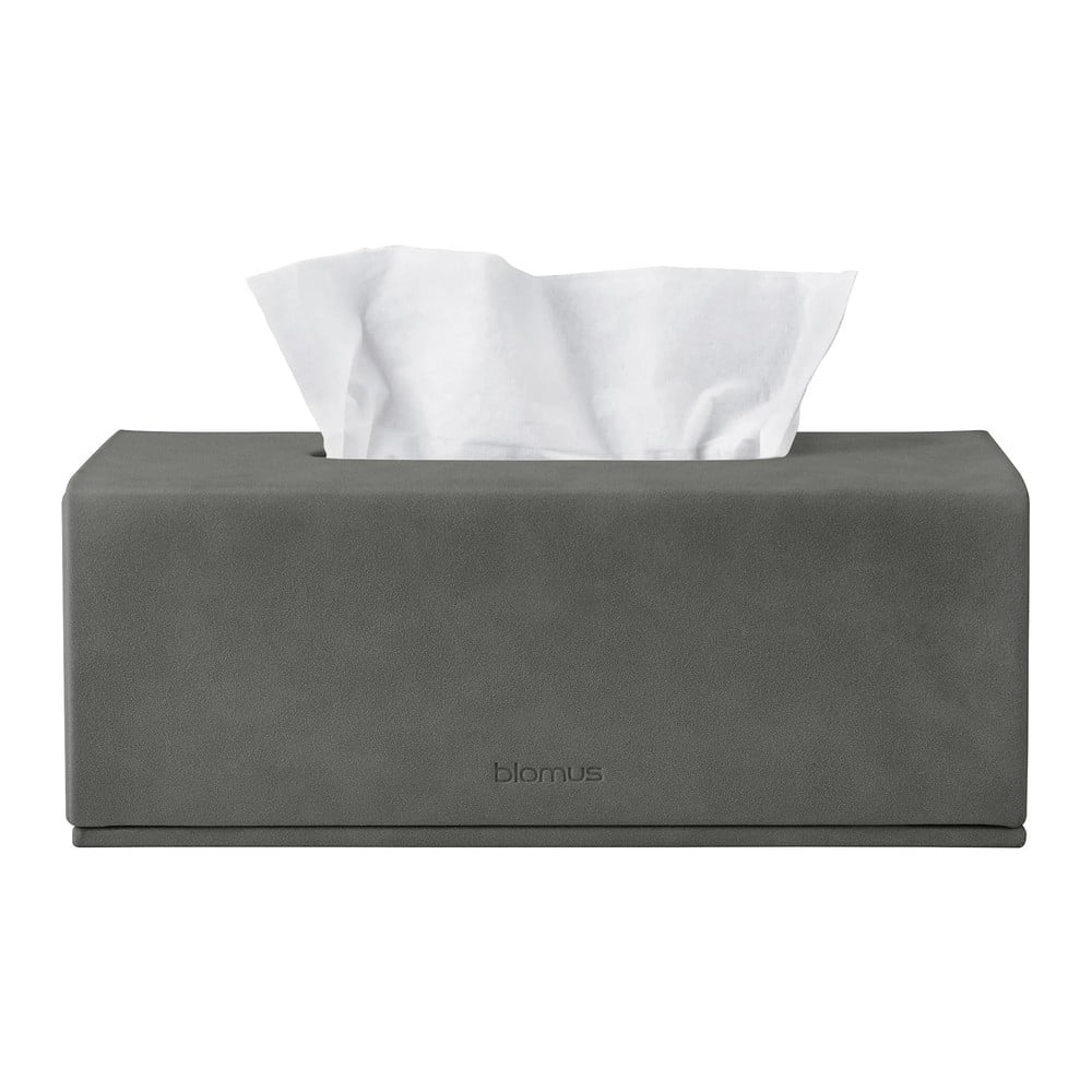 Műbőr zsebkendőtartó Sahla – Blomus