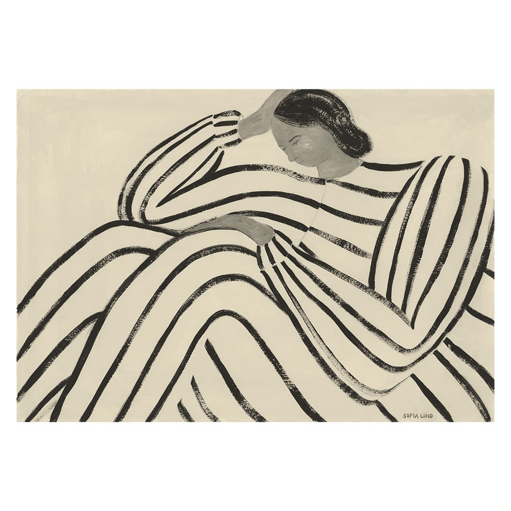 Poszter 100x70 cm Waiting – The Poster Club