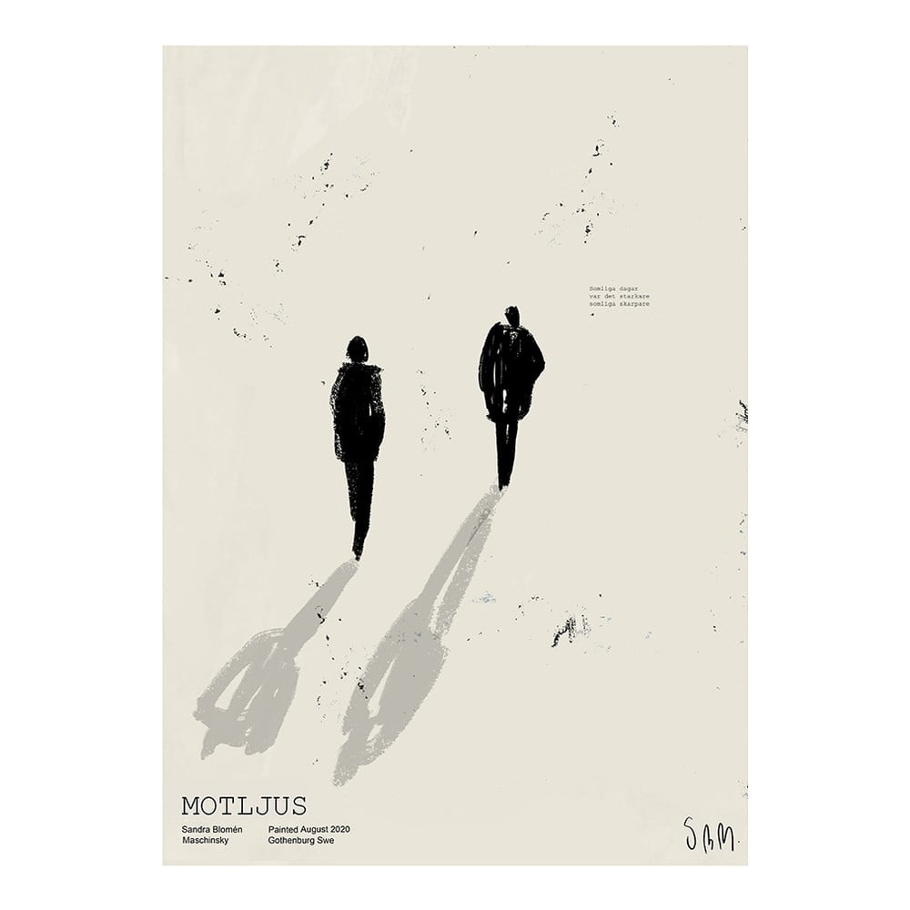 Poszter 50x70 cm Motljus – The Poster Club