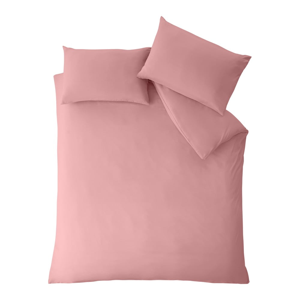 Rózsaszín egyszemélyes ágyneműhuzat 135x200 cm So Soft Non-Iron – Catherine Lansfield