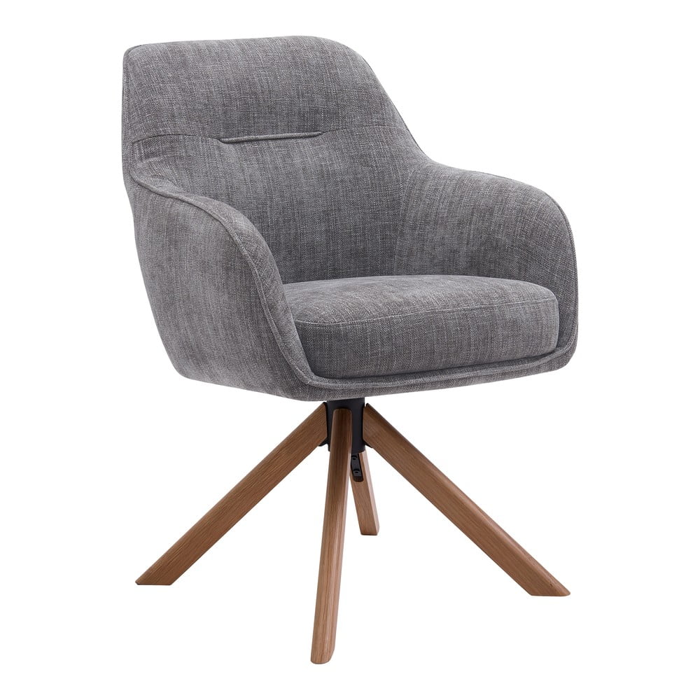 Szürke étkezőszék szett 2 db-os Avola – Unique Furniture