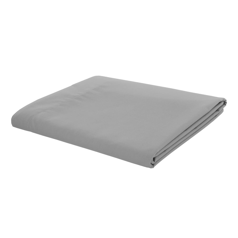 Szürke perkál lepedő 230x260 cm Easy Iron Percale – Catherine Lansfield