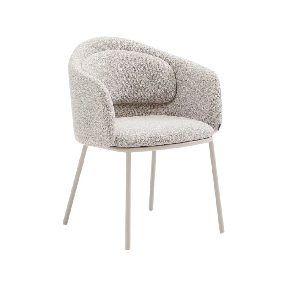 Szürkésbézs étkezőszék Minda – Kave Home