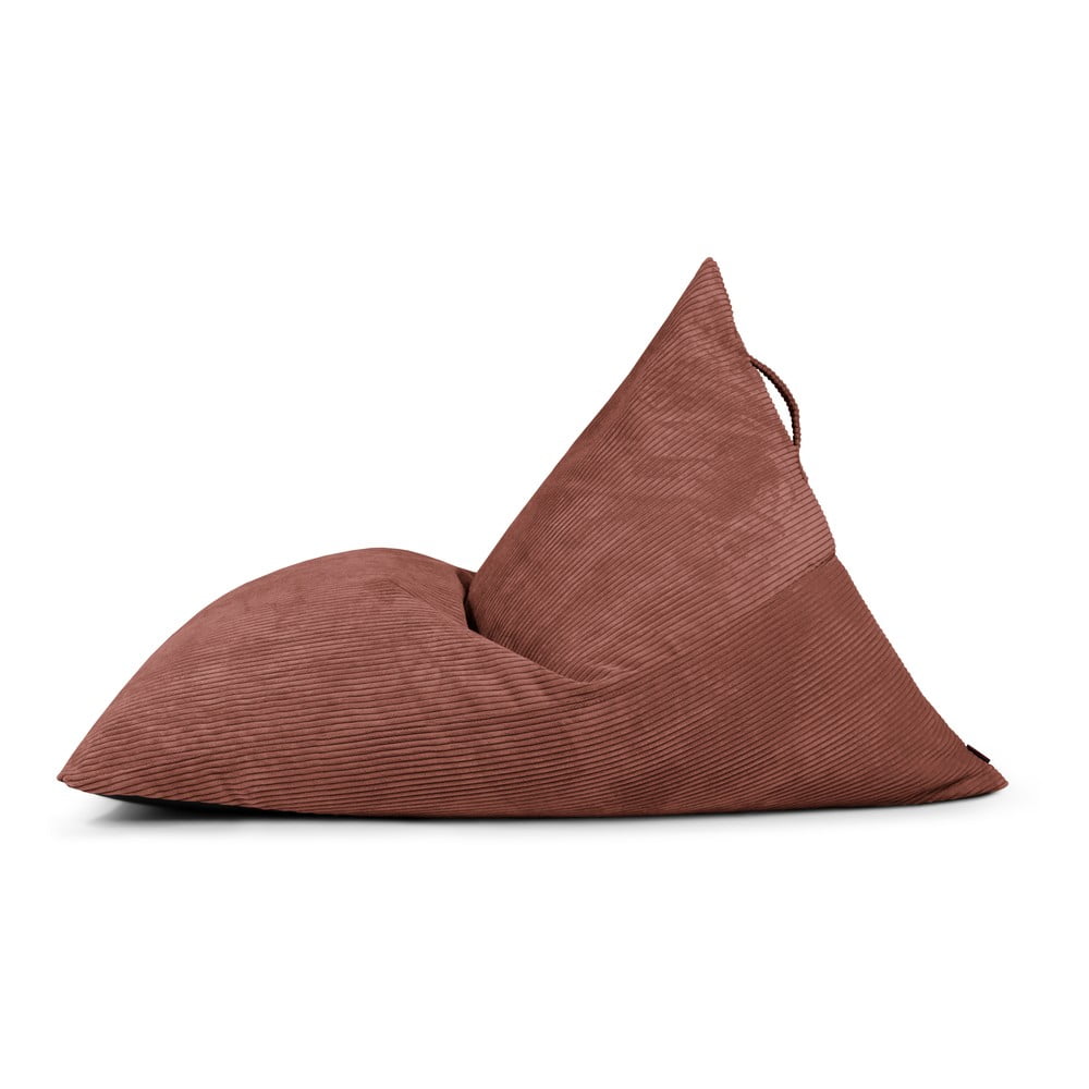 Téglavörös kordbársony babzsákfotel Razzmatazz – SLOWDOWN