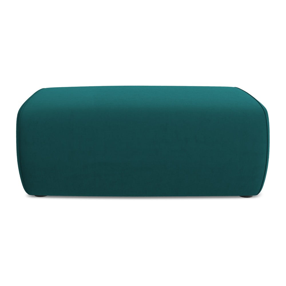 Türkiz bársony lábtartó Kapua – Makamii