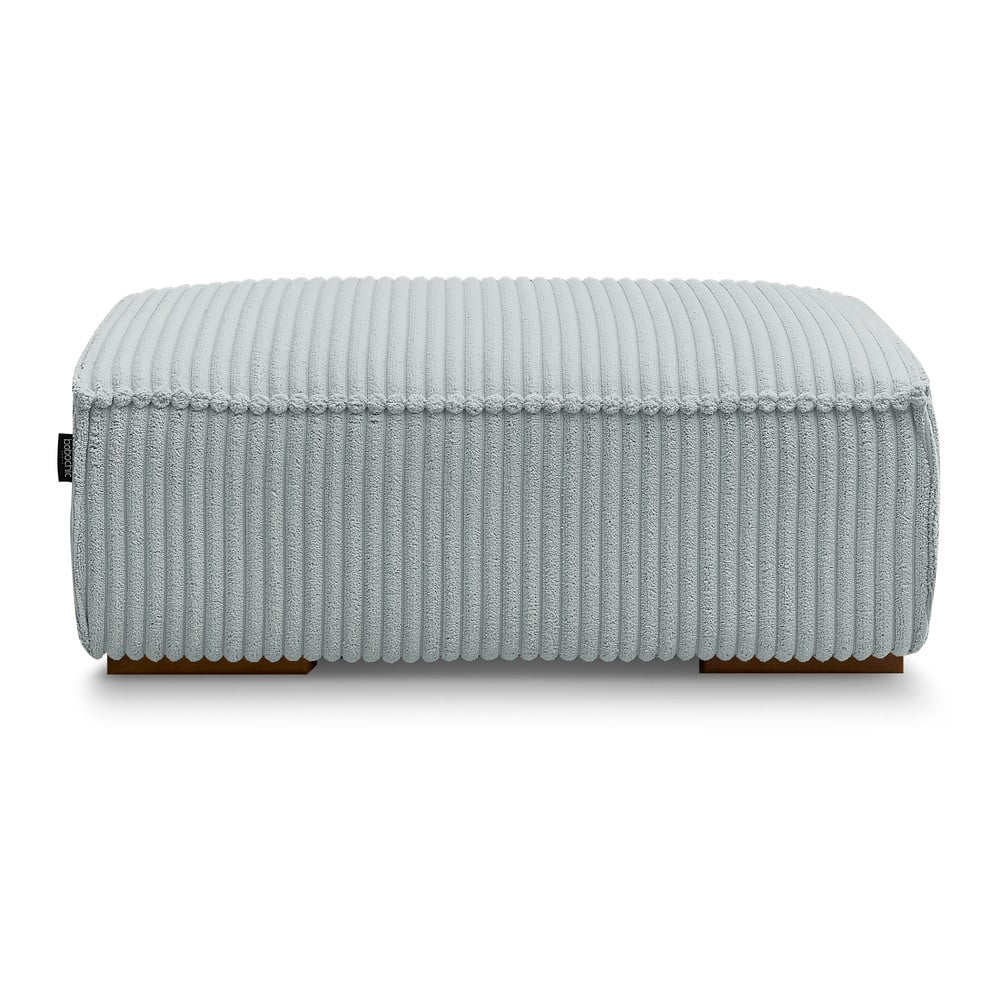 Világosszürke kordbársony lábtartó Chelsea – Bobochic Paris