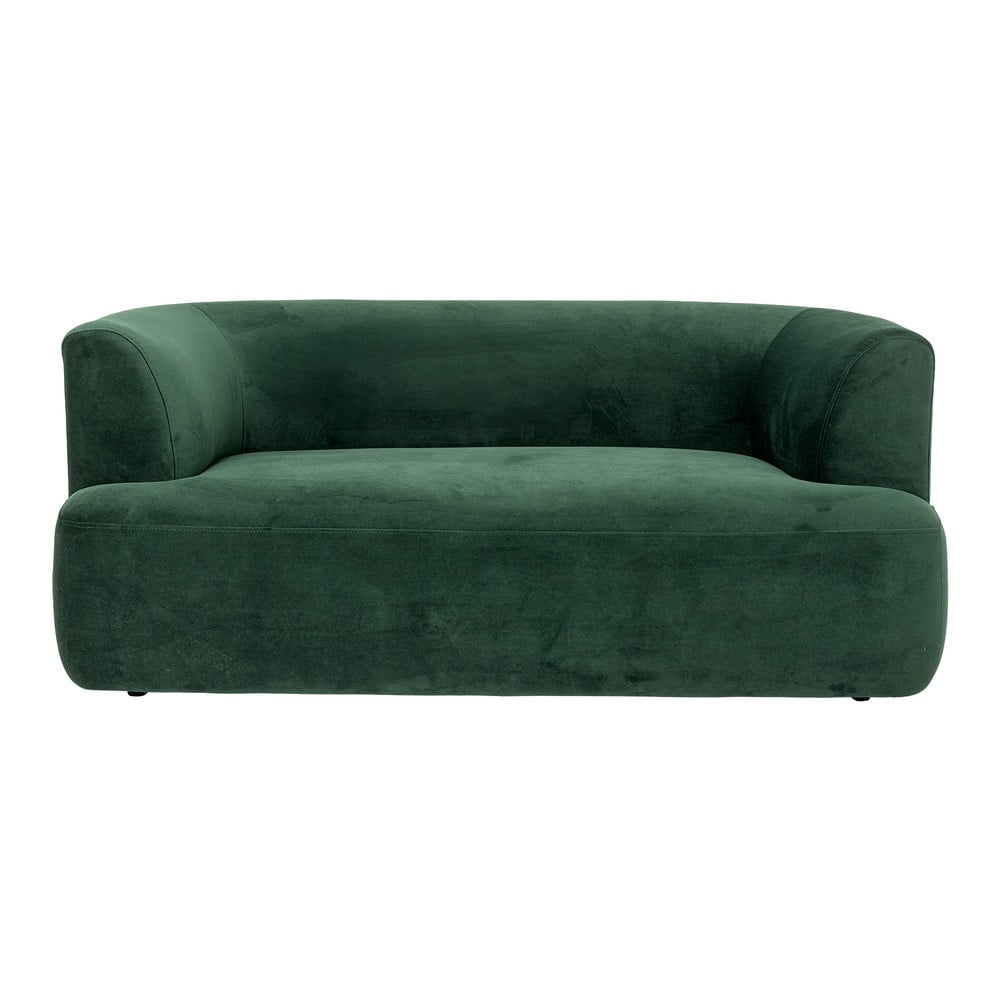 Zöld bársony kanapé 166 cm Morgan – Bloomingville