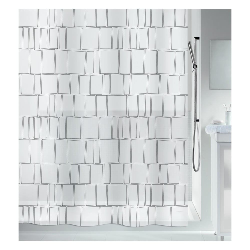 Zuhanyfüggöny 180x200 cm Construct – Spirella