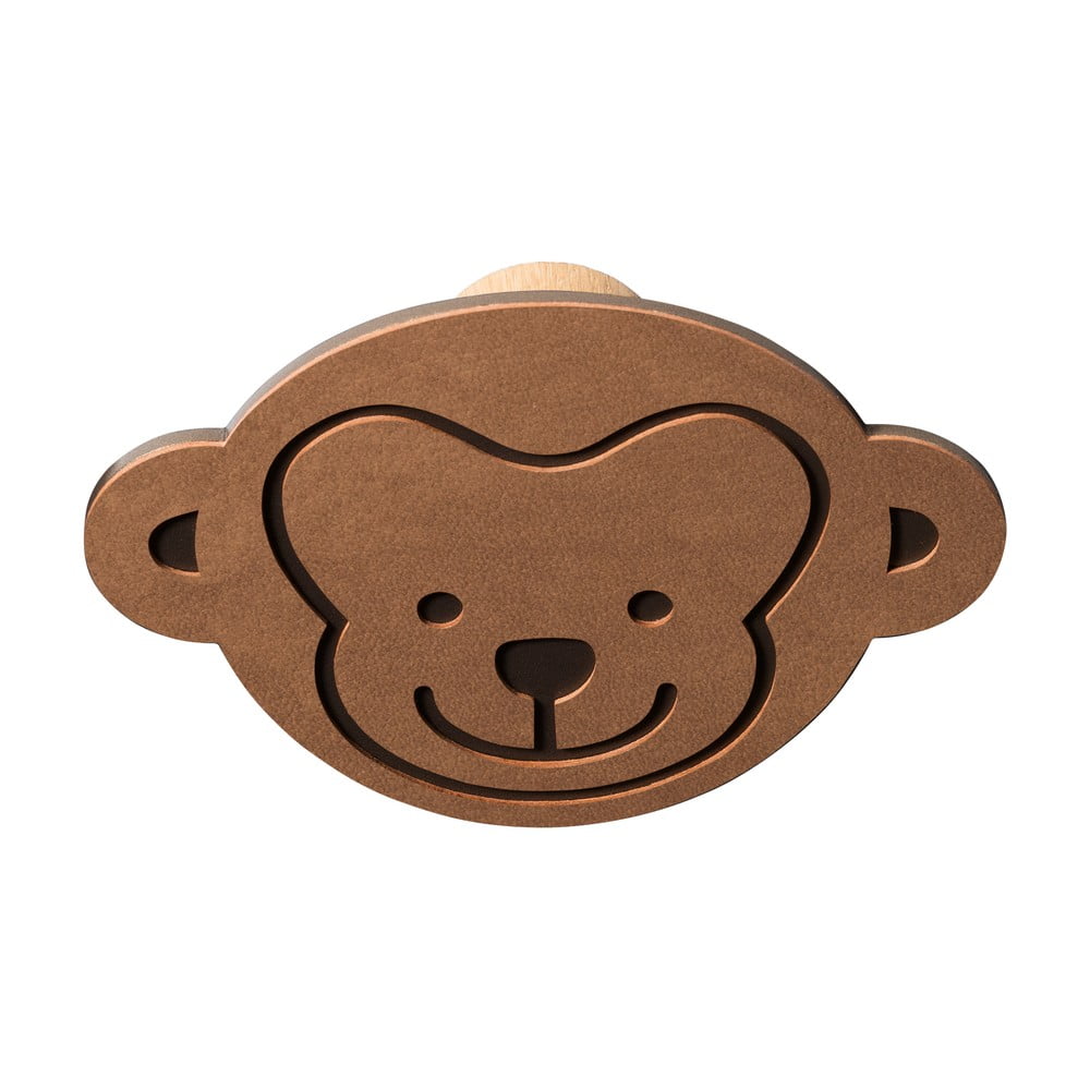 Barna fali acél akasztó Monkey Dot Nupo – LIND DNA