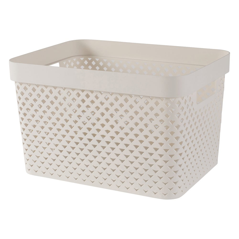 Bézs műanyag tárolódoboz 35