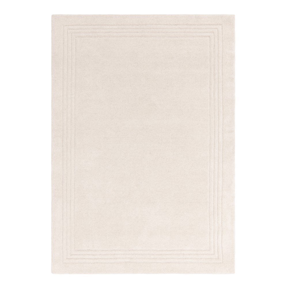 Elefántcsont színű kézi szövésű gyapjú szőnyeg 200x290 cm Orlo Ivory – Asiatic Carpets