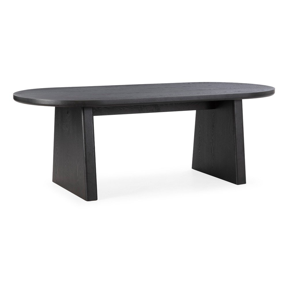 Étkezőasztal kőrisfa dekorral 100x200 cm Blair – MOME