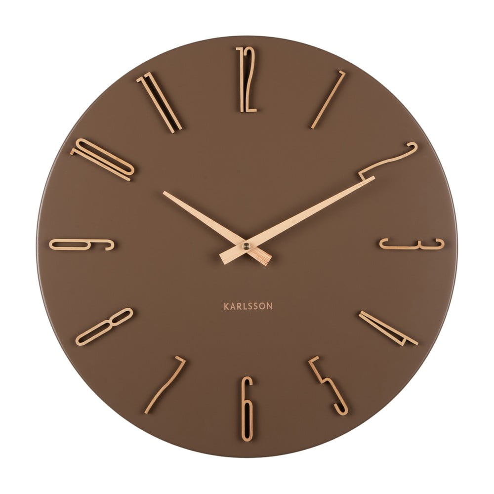 Fali óra ø 40 cm Esmerado  – Karlsson