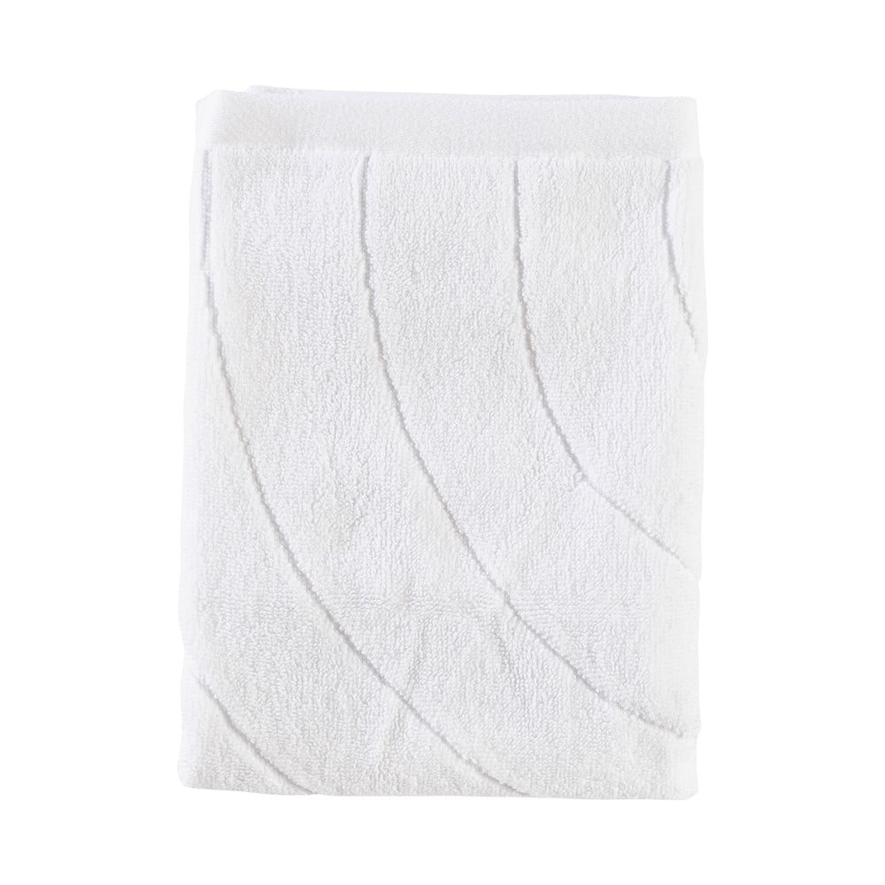 Fehér frottír pamut törölköző 50x70 cm Time – Zone
