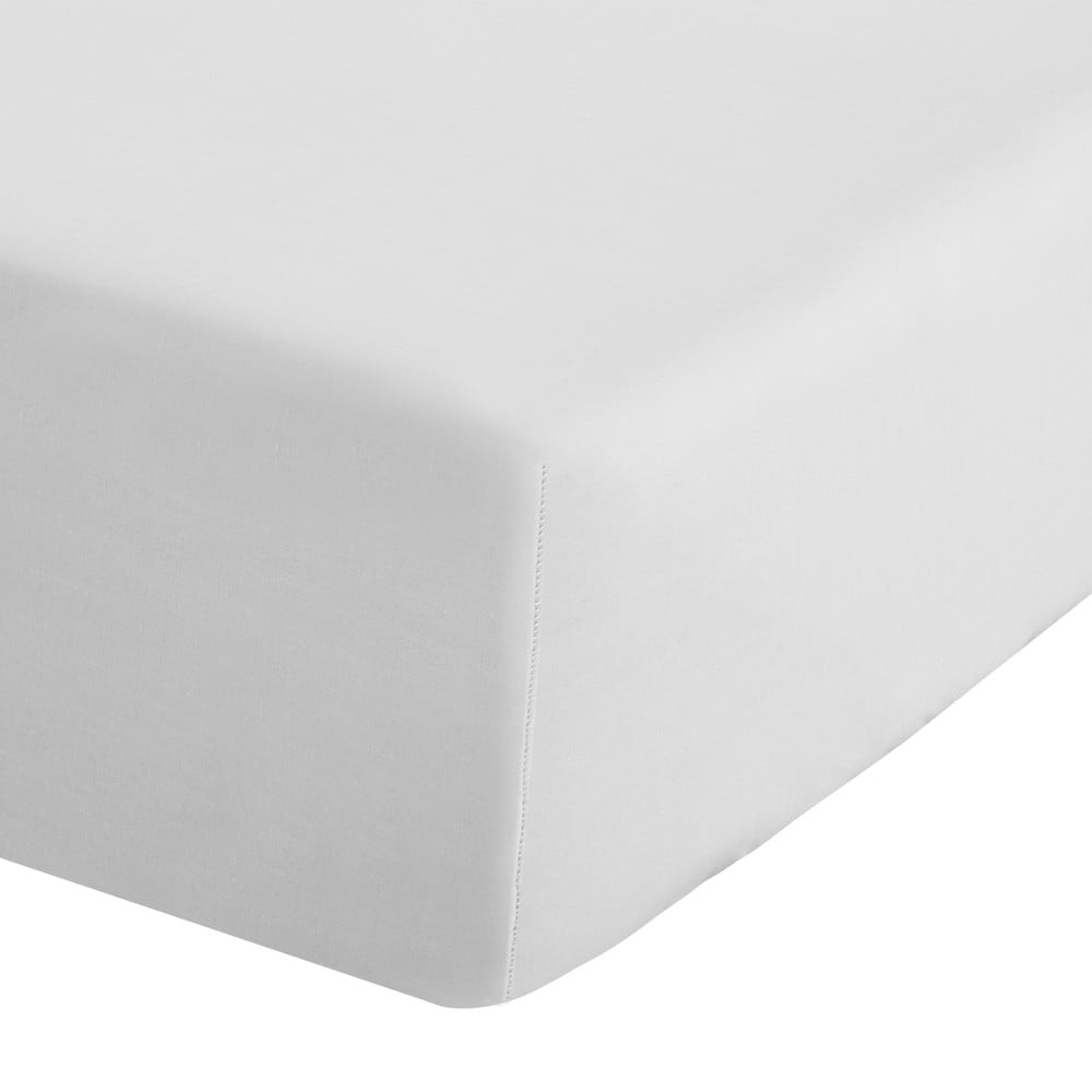 Fehér gumis perkál lepedő 135x190 cm Easy Iron Percale – Catherine Lansfield