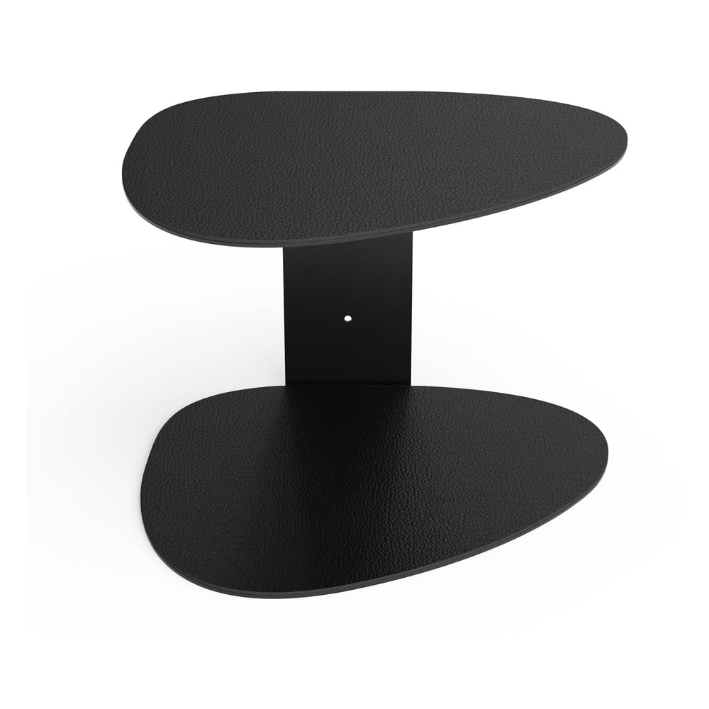 Fekete acél fali polc 29 cm Curve Bull – LIND DNA