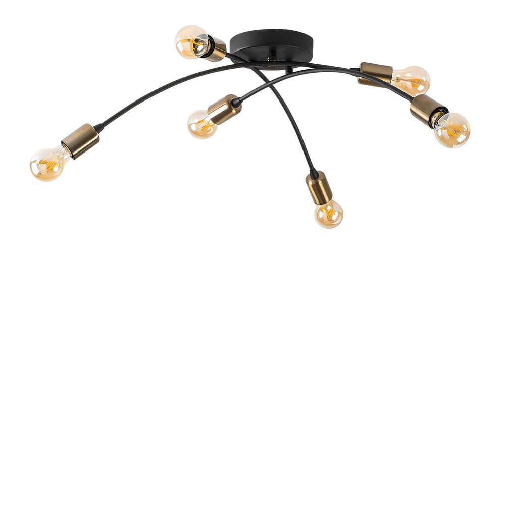 Fekete mennyezeti lámpa 67x67 cm Banana – Opviq lights