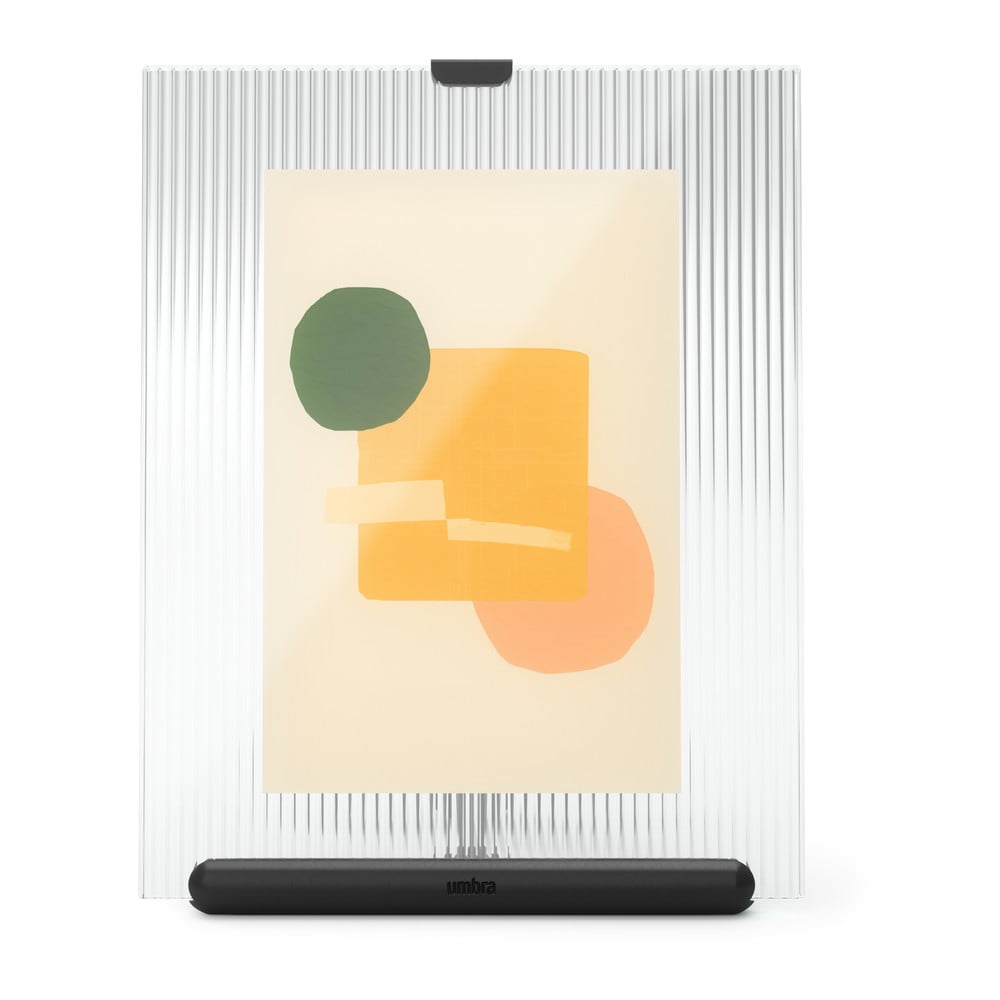Fekete üveg álló képkeret 16x20 cm Flute – Umbra