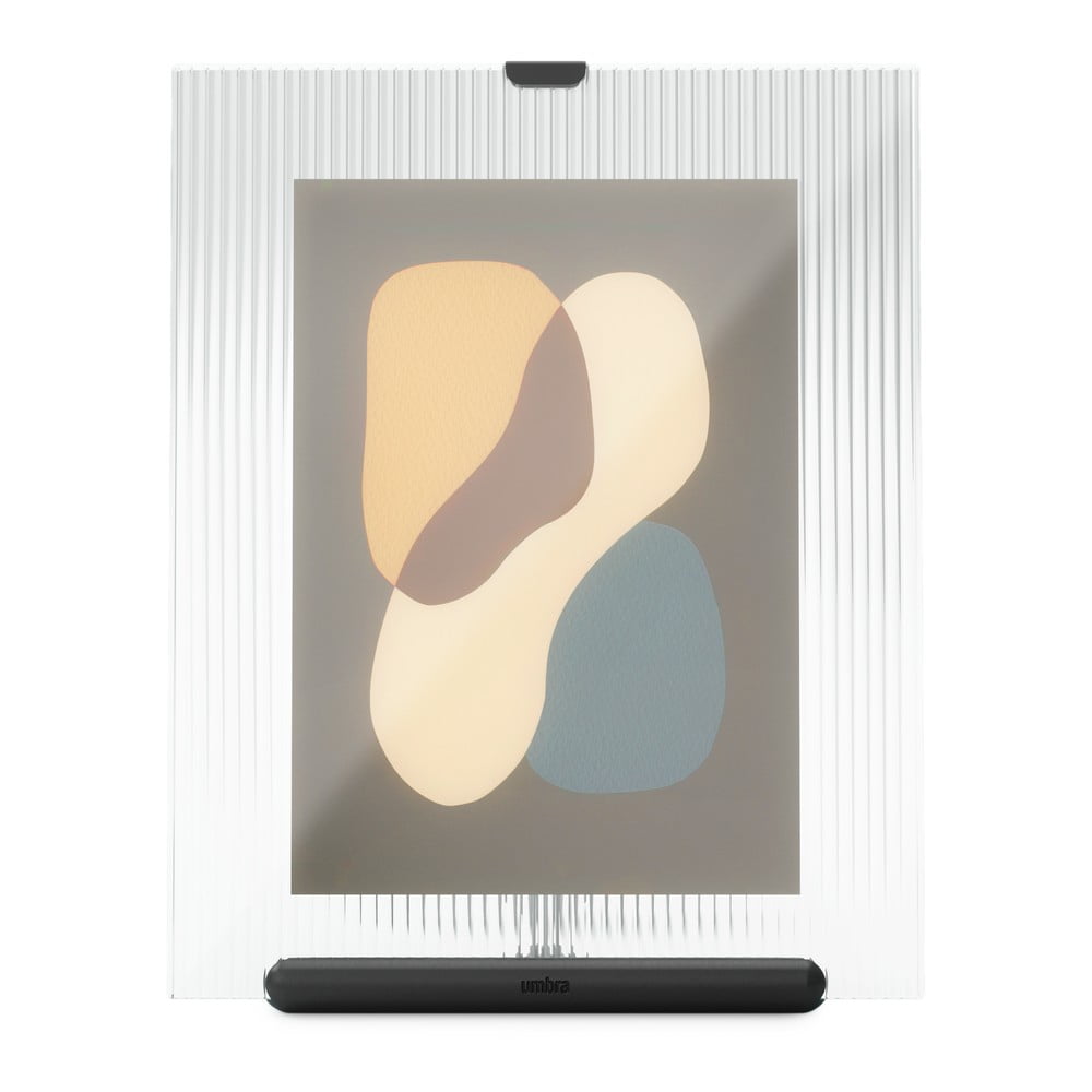 Fekete üveg álló képkeret 19x23 cm Flute – Umbra