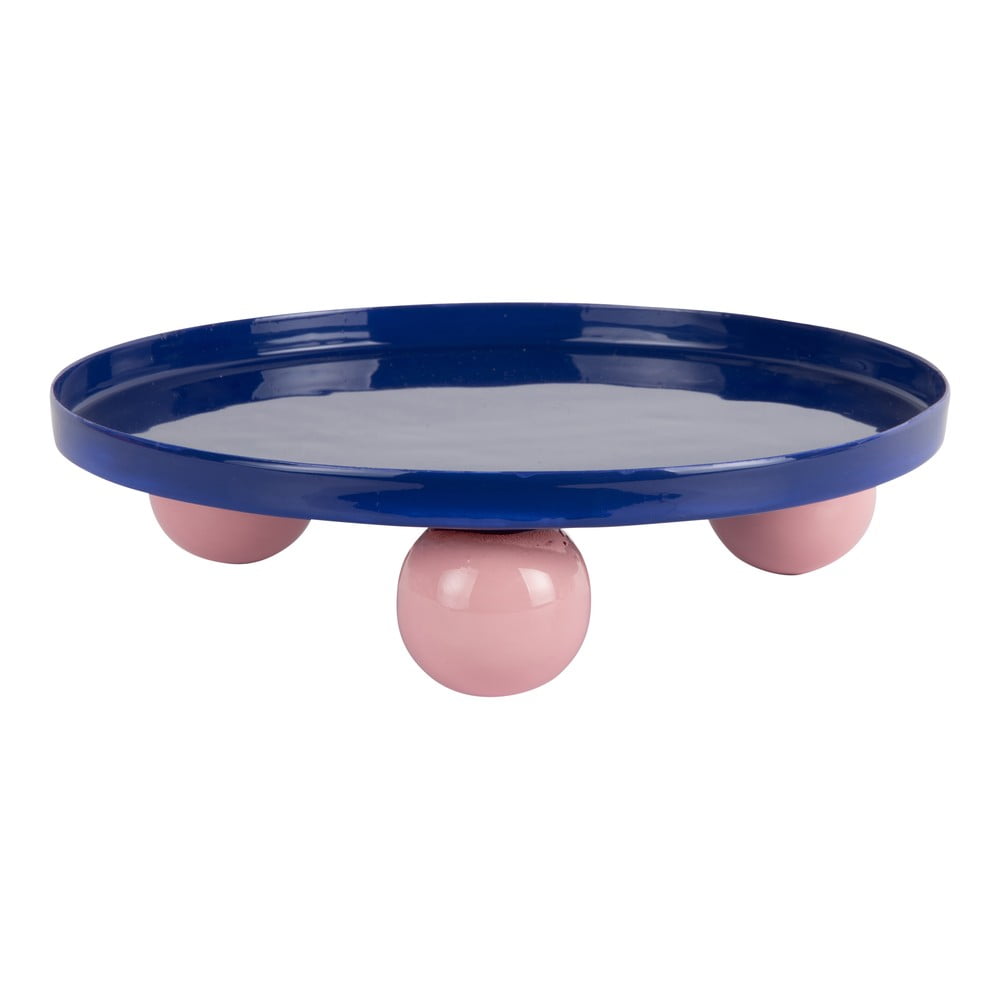 Fém dekoratív tálca ø 25 cm Double Funky – PT LIVING