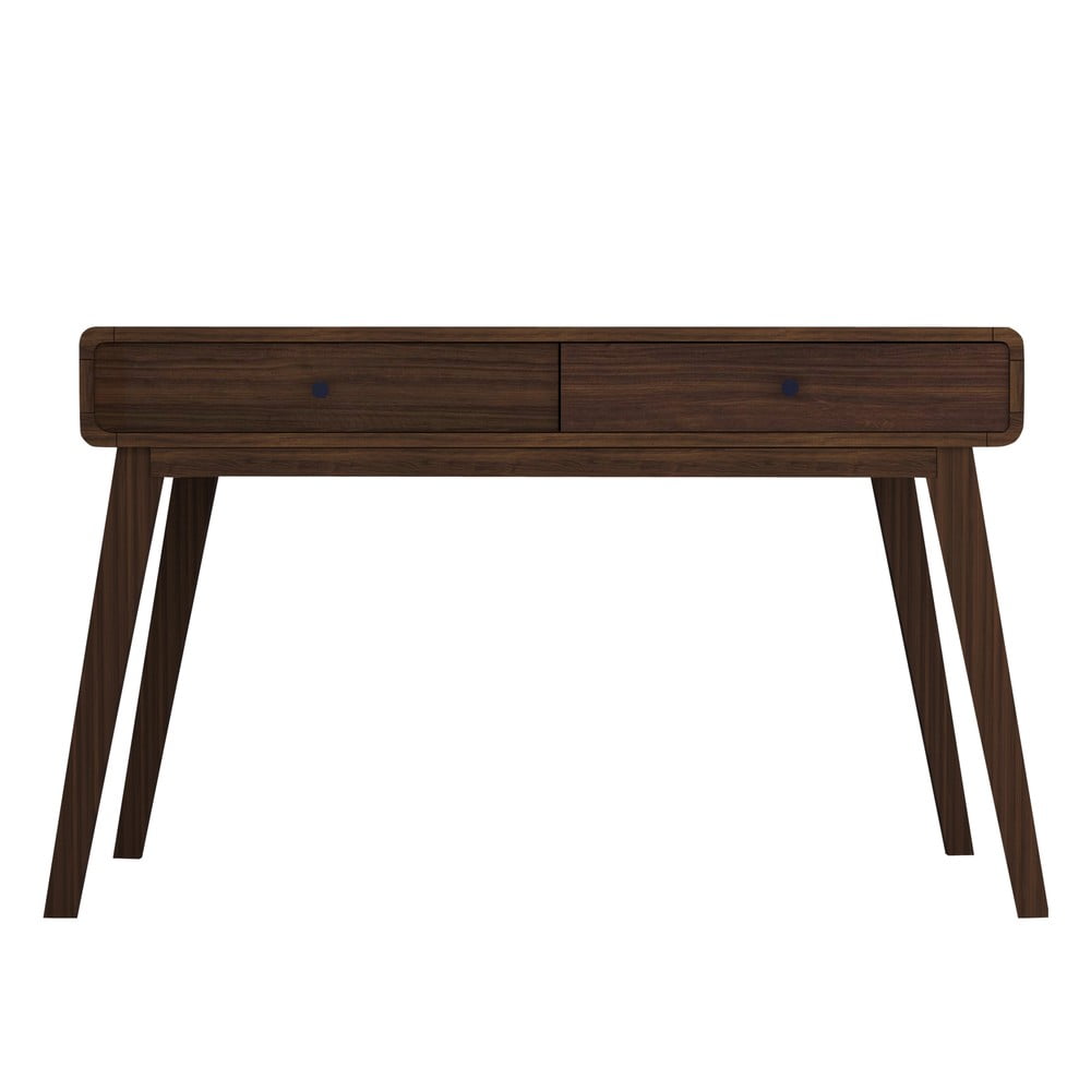 Íróasztal diófa dekorral 50x120 cm Cassie – Støraa