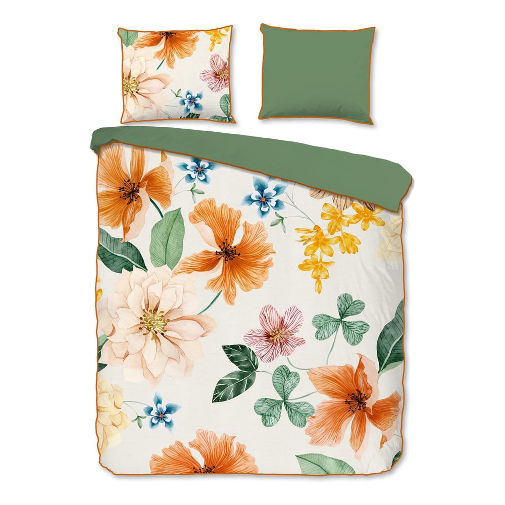 Kétszemélyes-hosszabbított pamut-szatén ágyneműhuzat 240x220 cm Annabelle – Descanso