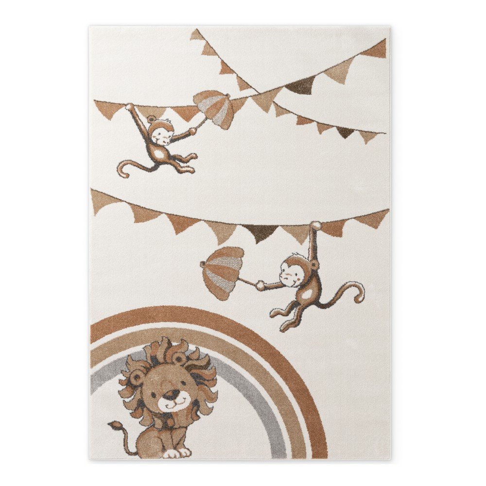 Krémszínű gyerek szőnyeg 120x170 cm Roar like a Lion Rainbow Party – Villeroy&Boch