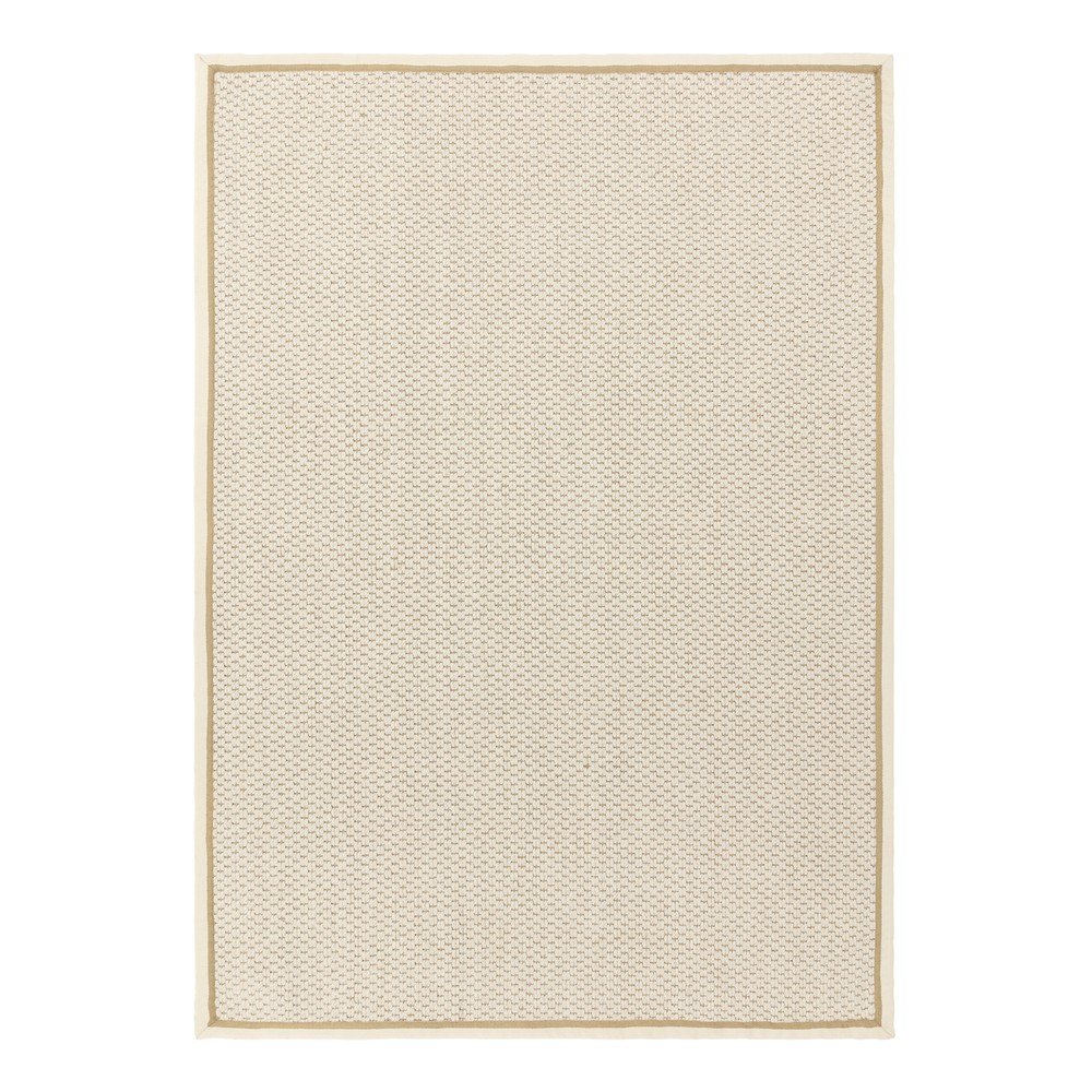 Krémszínű kétoldalas-kézi szövésű gyapjúkeverék futószőnyeg 67x240 cm Korra Double Loop – Asiatic Carpets