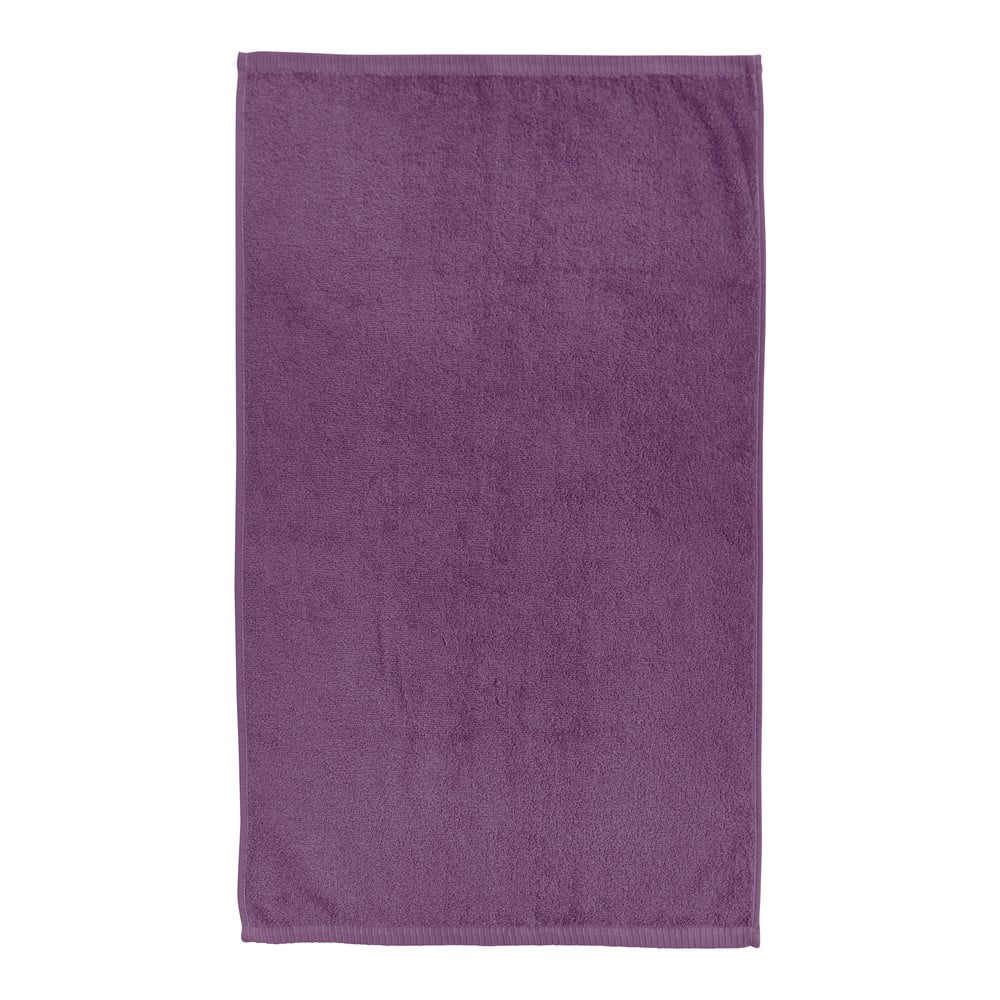 Lila gyorsan száradó frottír pamut fürdőlepedő 90x140 cm Quick Dry – Catherine Lansfield