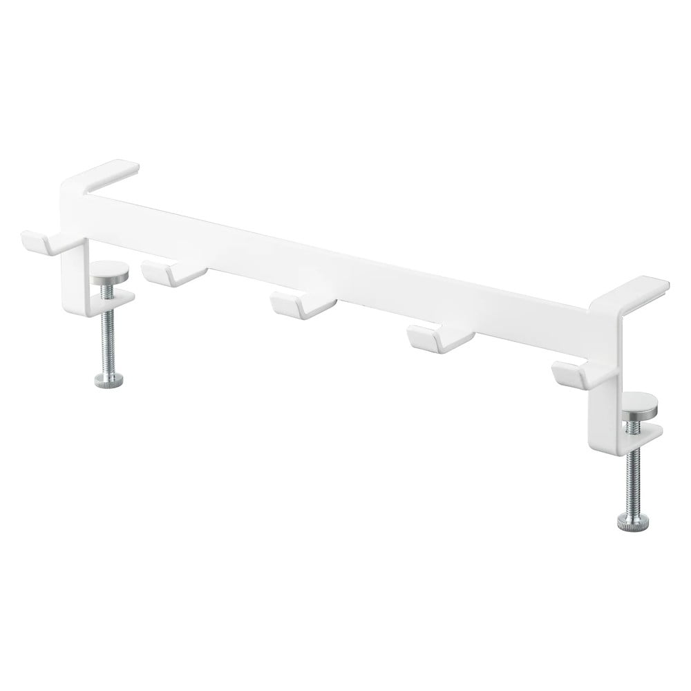 Matt fehér állítható acél akasztó Tower – YAMAZAKI