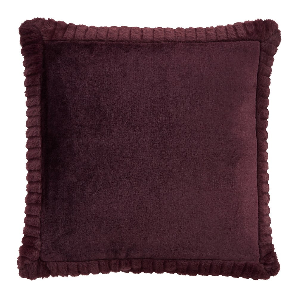 Mikroplüss díszpárna 55x55 cm Velvet and Faux Fur – Catherine Lansfield
