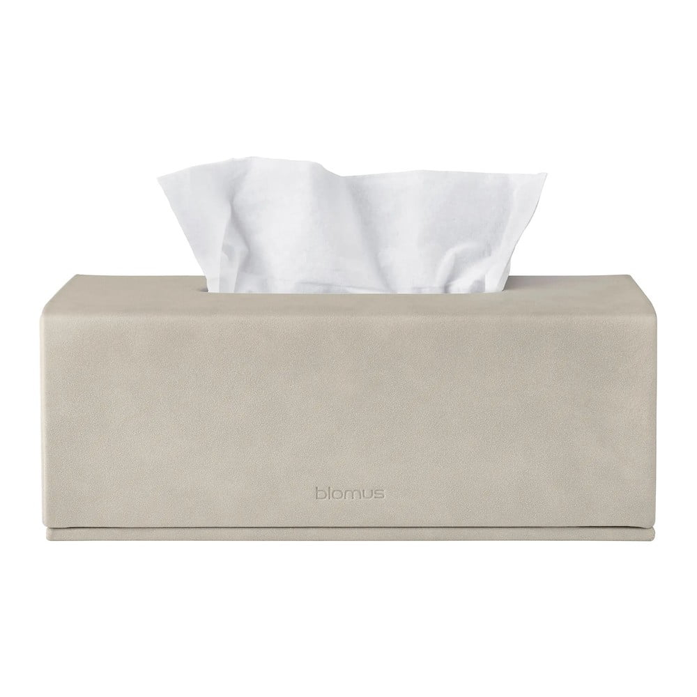 Műbőr zsebkendőtartó Sahla – Blomus