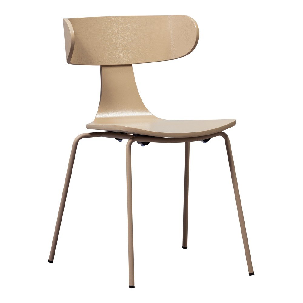 Natúr színű rakásolható étkezőszék kőrisfa dekorral Form – WOOOD