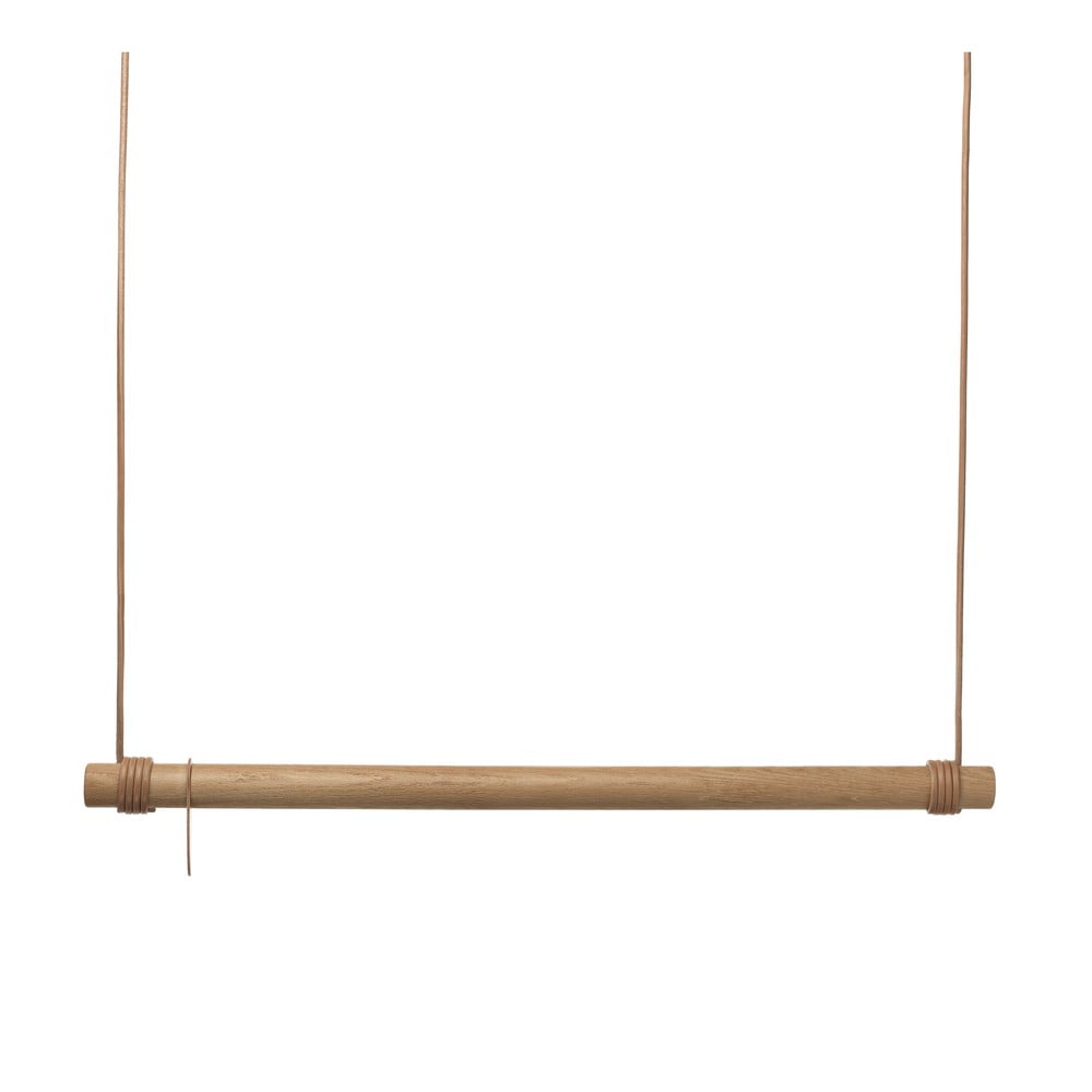 Natúr színű tölgyfa fali fogas 110 cm Swing L – LIND DNA