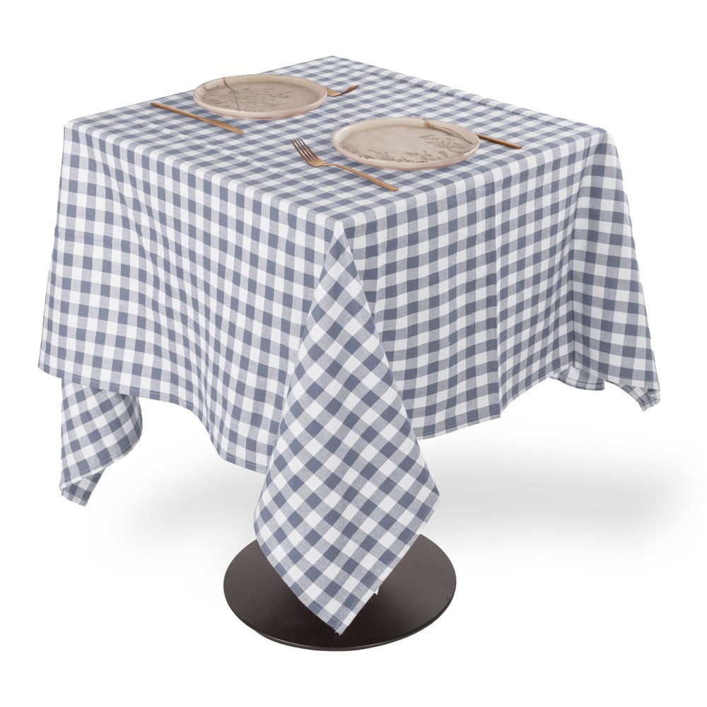 Pamut asztalterítő 150x150 cm Gingham – Tiseco Home Studio