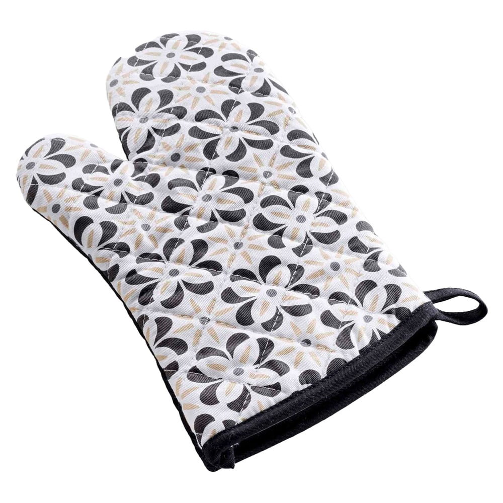 Pamut-szilikon edényfogó kesztyű Solaris – douceur d'intérieur