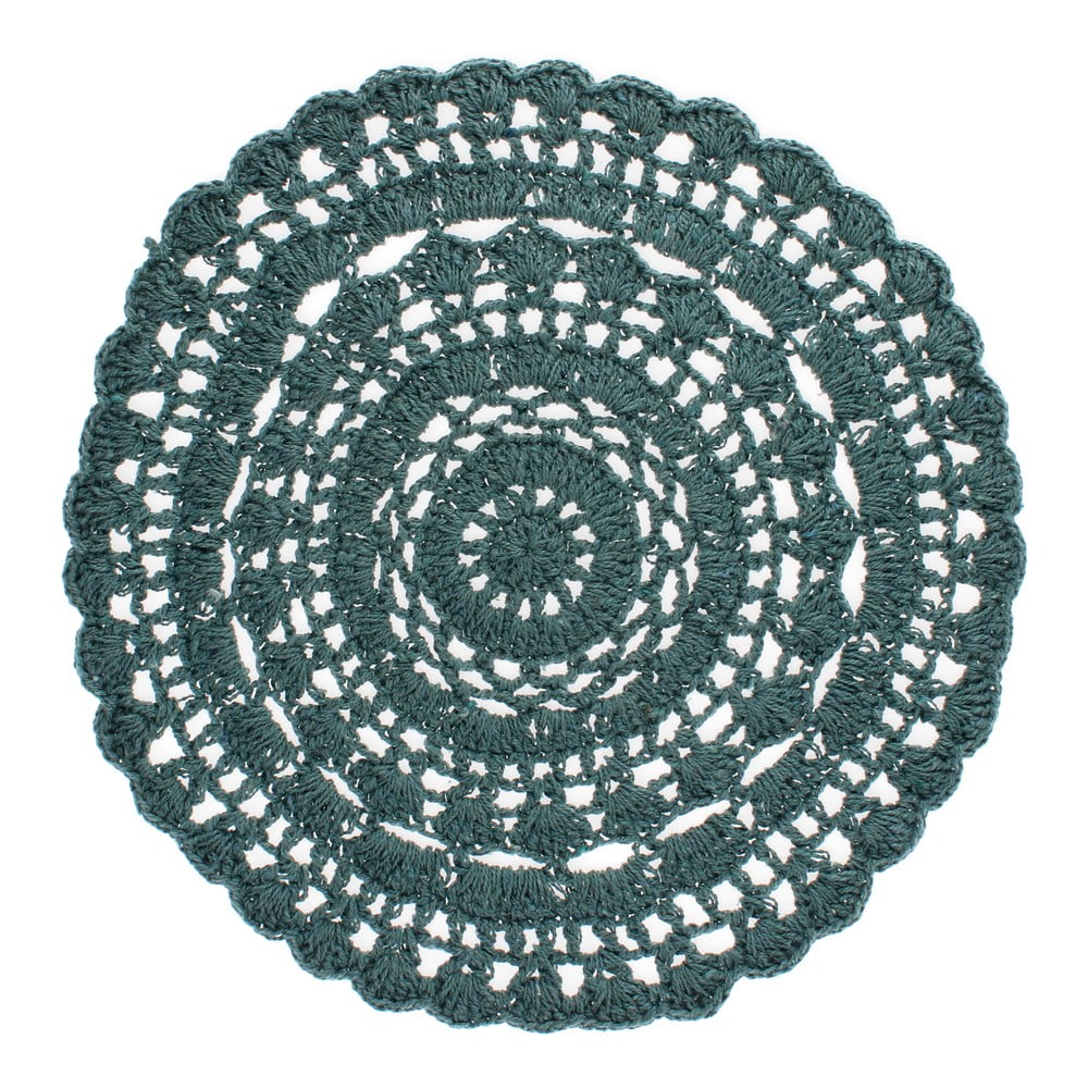 Pamutkeverék tányéralátét ø 35 cm Crochet – Rex London