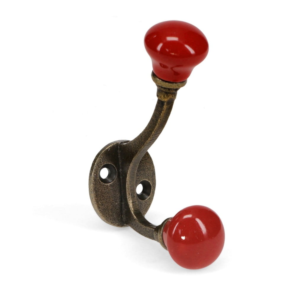 Piros fém fali fogas 3 cm – Rex London